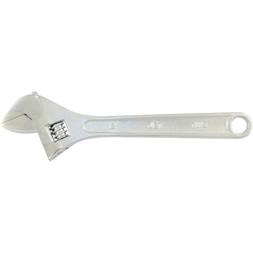 AW-12 Adjustable Wrench, 12" L, 1-1/2" Max Width, Chrome SPOC Demo