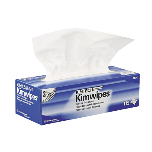 Kimtech Science Kimwipes Delicate Task Wipes, Specialty, 12" L x 12" W SPOC Demo