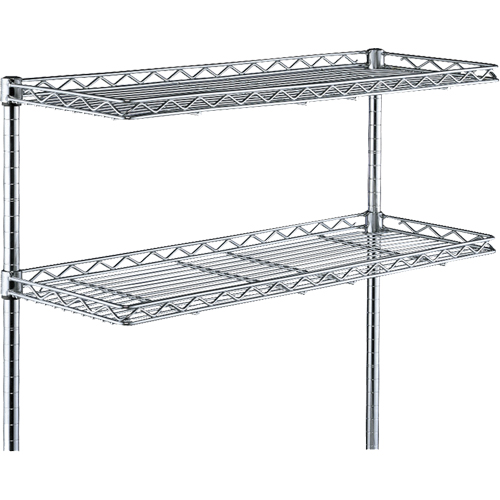 Tablettes en porte-&agrave;-faux, 24" la x 12" p SPOC Demo