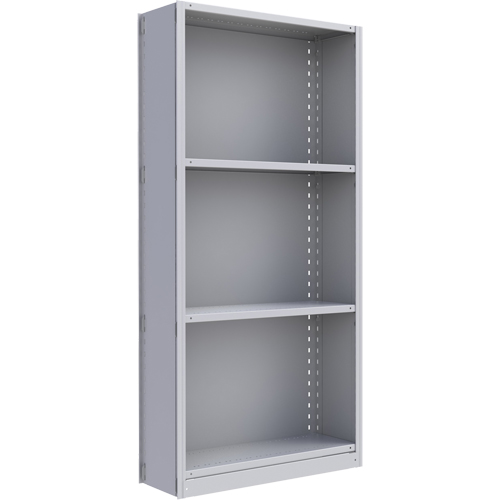 &eacute;l&eacute;ment de rayonnage Interlok, Acier, Sans boulons, Capacit&eacute; 800 lb, 36" la x 76" h x 24" p SPOC Demo