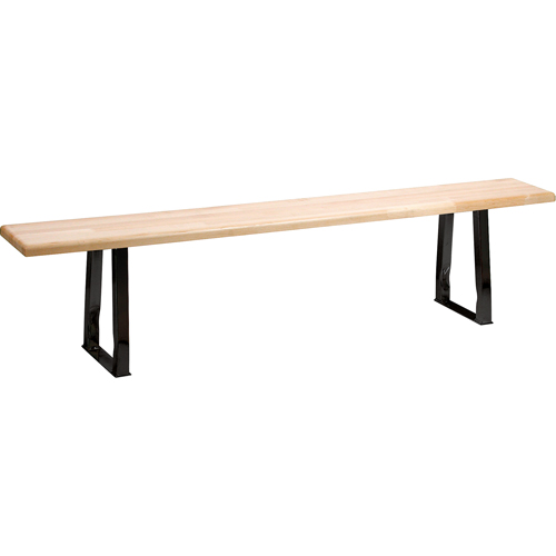 Locker Room Bench, Wood, 48" L x 9-1/2" W x 16-1/2" H SPOC Demo