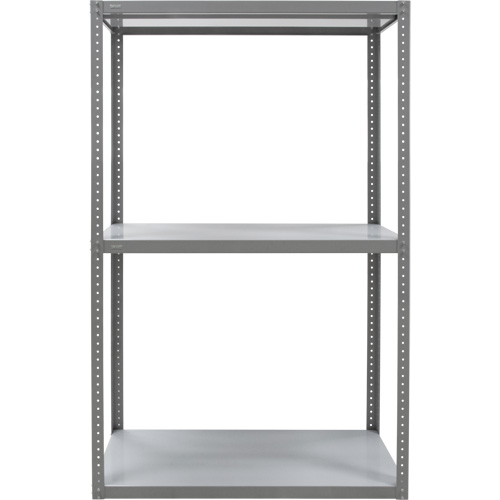 Heavy-Duty Shelving, Steel, Bolted, 3000 lbs. Capacity, 36" W x 72" H x 18" D SPOC Demo