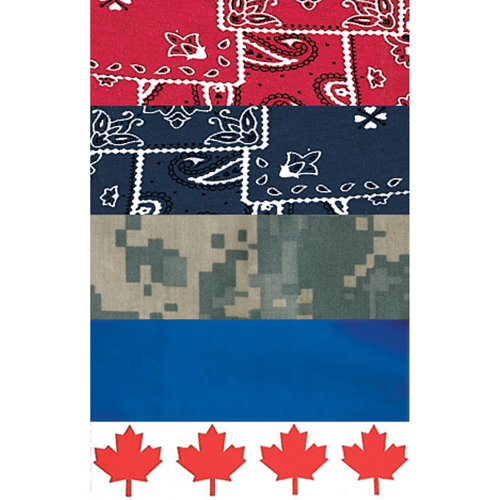 ALLEGRO INDUSTRIES Cool Offs Bandana, Red SPOC Demo