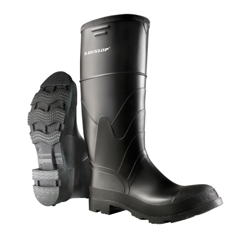 16" Economy Boots, PVC, Steel Toe, Size 6, Puncture Resistant Sole SPOC Demo