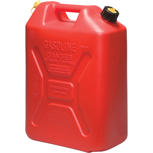 Jerricans, 5,3 gal. US/20,06 L, Rouge, Conformes aux normes CSA/ULC SPOC Demo