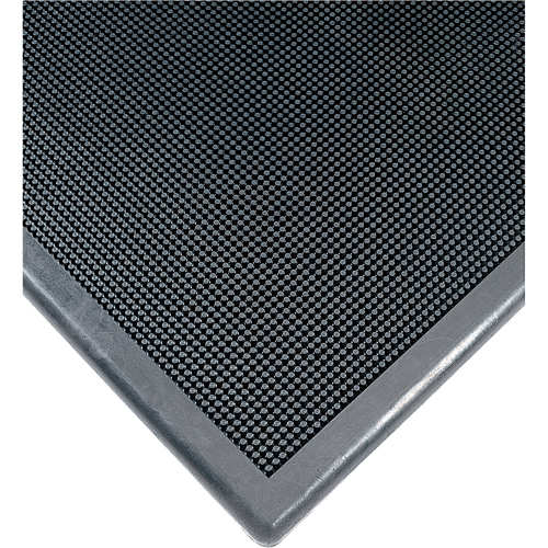 Tapis de d&eacute;sinfection No 222, Caoutchouc, 2' la x 2-2/3' lo x 1/2" &eacute;pais, Noir SPOC Demo