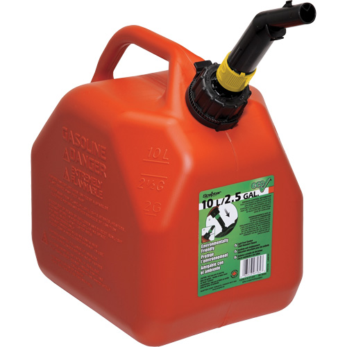 Bidons pour essence Eco, 2,5 gal. US/9,46 L, Rouge, Conformes aux normes CSA/ULC SPOC Demo