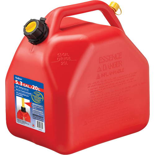 Jerricans, 5,3 gal. US/20,06 L, Rouge, Conformes aux normes CSA/ULC SPOC Demo