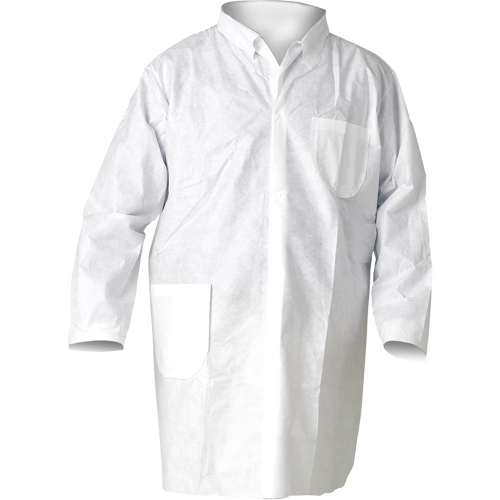 KleenGuard A20 Lab Coats, SMS, White, Medium SPOC Demo