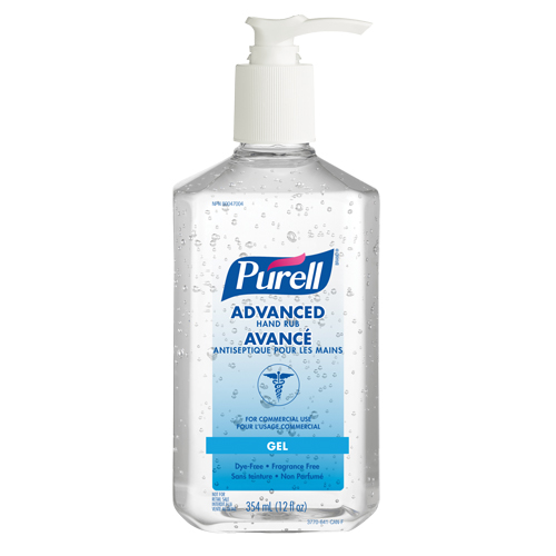 Advanced Hand Sanitizer, 354 ml, Pump Bottle, 70% Alcohol SPOC Demo