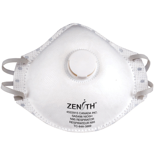 Respîrateur contre les particules - Emballage pour machine distributrice, N95, Certifi&eacute; NIOSH, Moyen/grand SPOC Demo