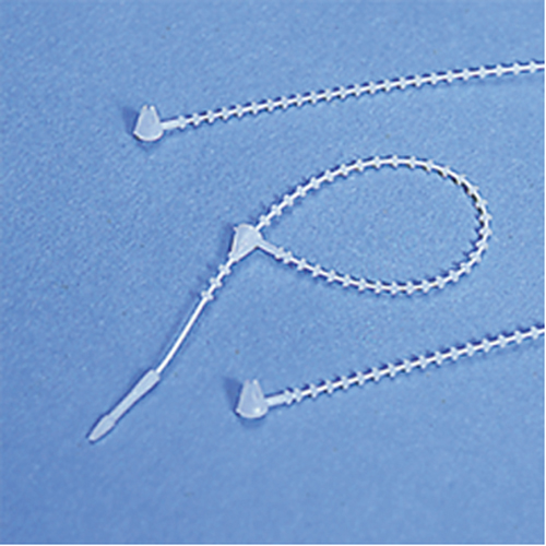 Options de finition pour &eacute;tiquettes - attaches en billes de nylon SPOC Demo