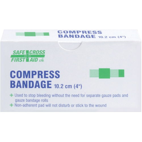 Compress (Pressure) Bandages, 4" L x 4" W SPOC Demo