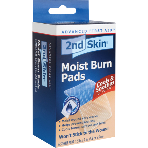 2nd Skin&reg; Moist Burn Pads, 1-1/2" x 2", Class 2 SPOC Demo