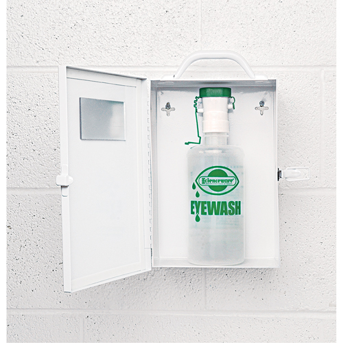 Eyewash Station and Bottle SPOC Demo