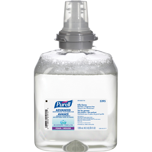 TFX Advanced Moisturizing Foam Hand Sanitizer, 1200 ml, Cartridge Refill, 70% Alcohol SPOC Demo