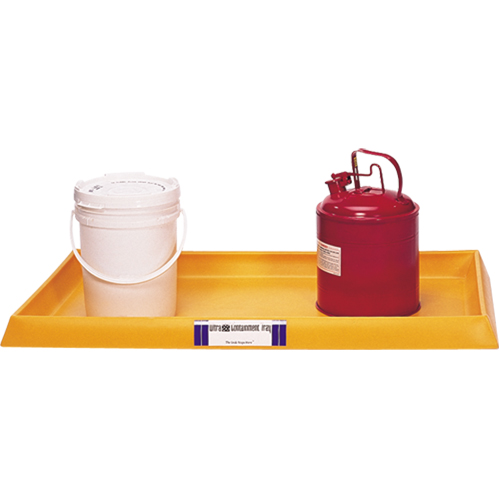 Ultra-Containment Tray&reg;, 54" L x 29.8" W x 3.5" H, 16.5 US gal. Spill Capacity SPOC Demo