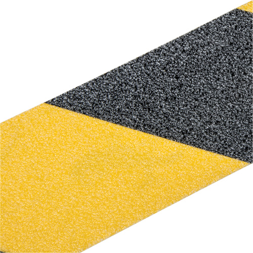 Premium Anti-Skid Tape, 2" x 60', Black & Yellow SPOC Demo