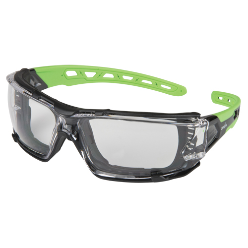 Lunettes de s&eacute;curit&eacute; s&eacute;rie Z2500 avec joint en mousse, Lentille Transparent, Anti-&eacute;gratignures, ANSI Z87+/R&eacute;pond ou surpasse la norme CSA Z94.3 SPOC Demo