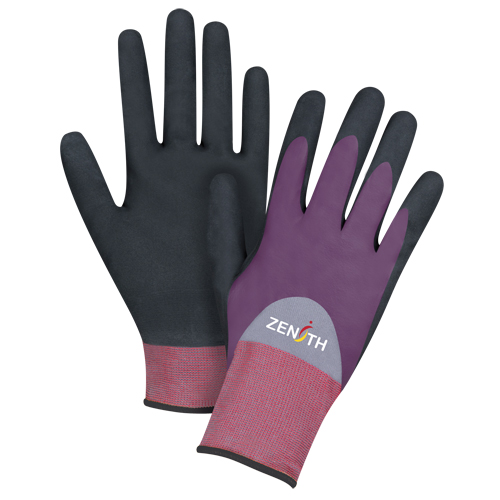 ZX-2 Premium Coated Gloves, 10/X-Large, Nitrile/Foam Nitrile Coating, 18 Gauge, Nylon Shell SPOC Demo