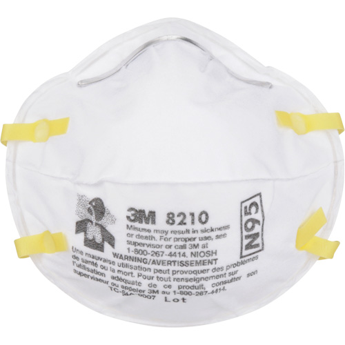 8210 Particulate Respirators, N95, NIOSH Certified SPOC Demo