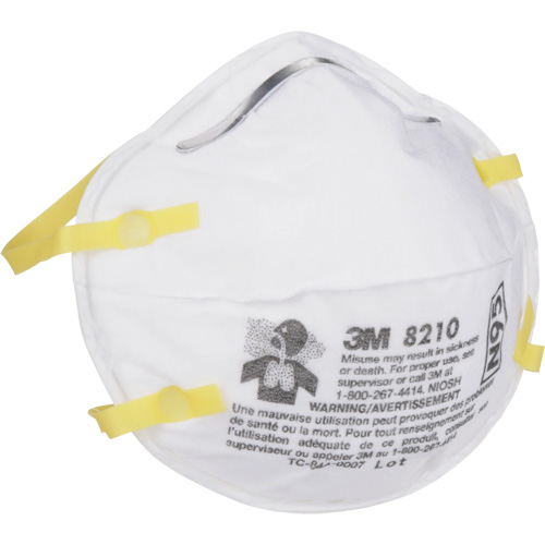 8210 Particulate Respirators, N95, NIOSH Certified SPOC Demo