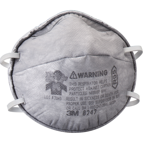 8247 Particulate Respirators, R95, NIOSH Certified SPOC Demo
