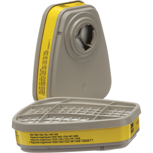 6000 Series Respirator Cartridges, Gas/Vapour Cartridge, Organic Vapour/Acid Gas SPOC Demo