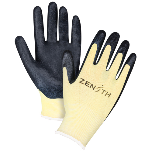 Superior Grip Cut-Resistant Gloves, Size 12/3X-Large, 13 Gauge, Foam Nitrile Coated, Aramid Shell, ANSI/ISEA 105 Level 3/EN 388 Level 5 SPOC Demo