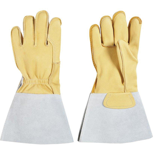 Gants de soudage, Cuir fleur de vache, Taille Petit SPOC Demo