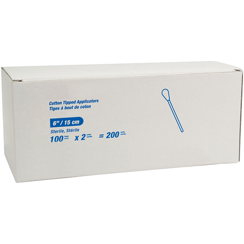 6" Cotton Tipped Applicators SPOC Demo