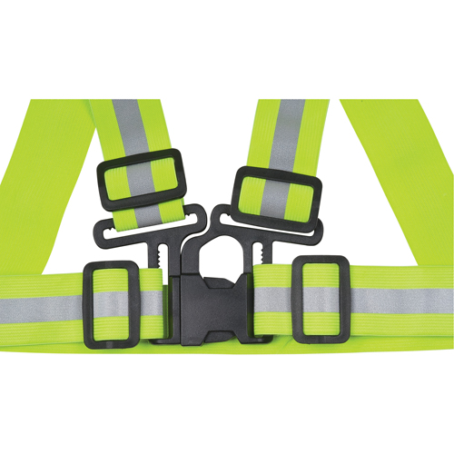 Harnais de s&eacute;curit&eacute; d'usage standard, Jaune lime haute visibilit&eacute;, Couleur r&eacute;fl&eacute;chissante Argent, T-Grand SPOC Demo