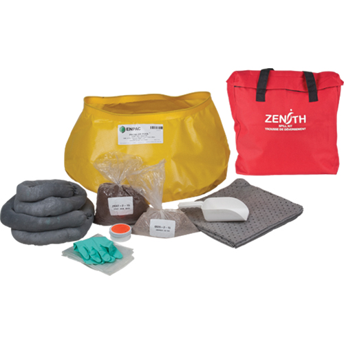 Trousse de lutte contre les d&eacute;versements pour l'ouest du canada, Universel, Sac, Absorbance de 17 gal. US SPOC Demo