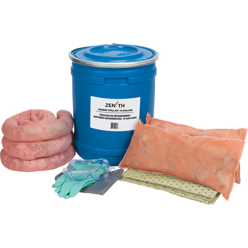 Truck Spill Kit, Hazmat, Drum, 10 US gal. Absorbancy SPOC Demo