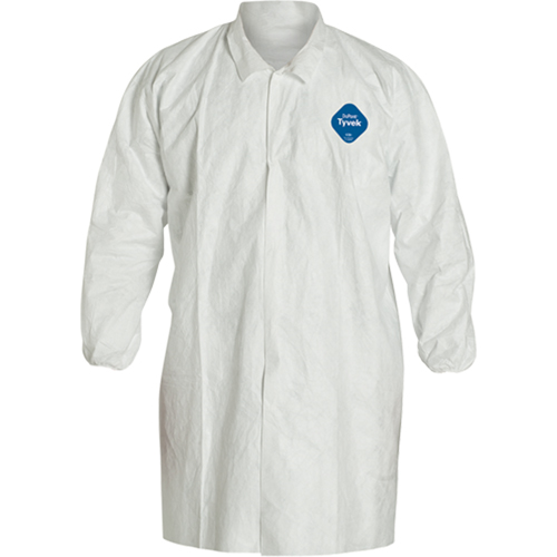 Lab Coat, Tyvek&reg; 400, White, Medium SPOC Demo