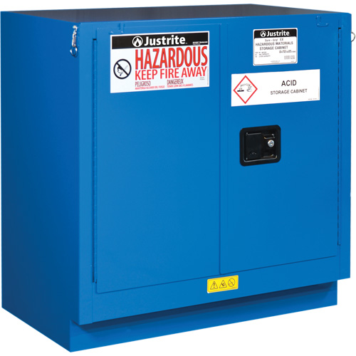 Sure-Grip&reg; Ex Hazardous Material Undercounter Safety Cabinets, 22 gal., 35" x 35" x 22" SPOC Demo