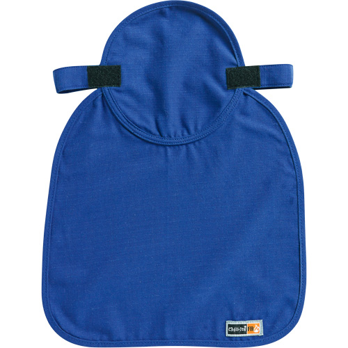 Tampon et voile pour le cou refroidissants et ignifug&eacute;s pour casque de s&eacute;curit&eacute; Chill-Its 6717FR, Bleu SPOC Demo