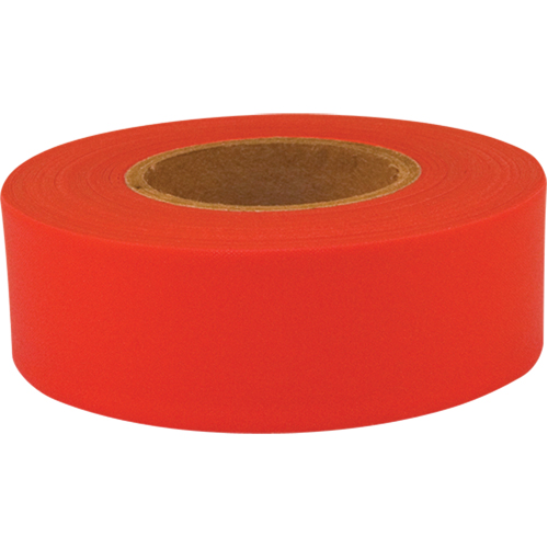 Ruban de signalisation Sub-Zero, 1,2" la x 150' lo, Rouge fluorescent SPOC Demo