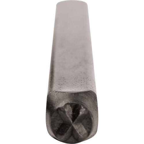 Morceaux pour tampons manuels en acier &agrave; l'unit&eacute; - &agrave; usage g&eacute;n&eacute;ral, X, 1/8" SPOC Demo