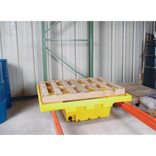 Ultra-Rack Sump&reg;, 51.5" L x 51.5" W x 12" H, 66 US gal. Capacity SPOC Demo