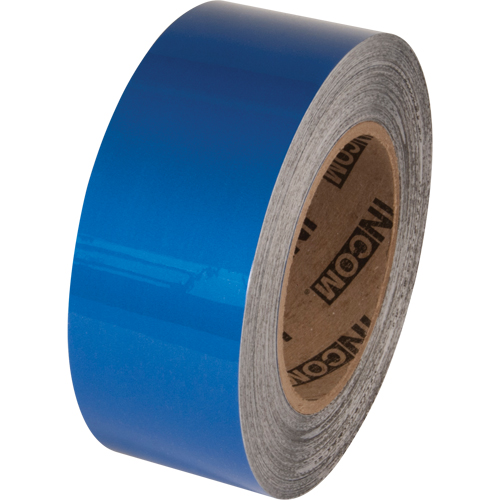 Tuff Mark&reg; Floor Marking Tape, 3" x 100', Polyester, Blue SPOC Demo