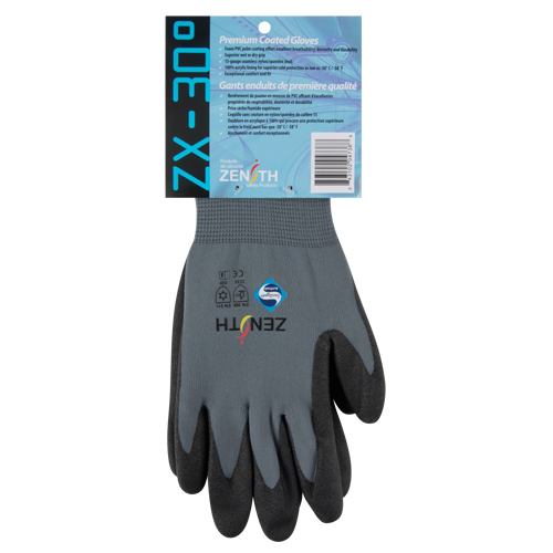ZX-30° Premium Coated Gloves, 11/2X-Large, PVC Coating, 15 Gauge, Nylon Shell SPOC Demo