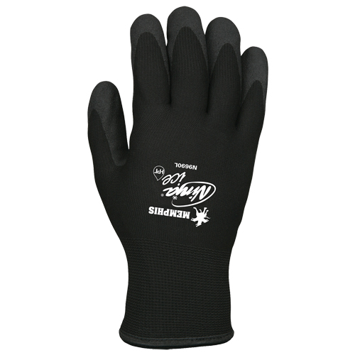 Gants N9690 Memphis Ninja Ice, 10/T-Grand, R&ecirc;vetement PVC, Calibre 15, Enveloppe en Acrylique/Tissu &eacute;ponge SPOC Demo