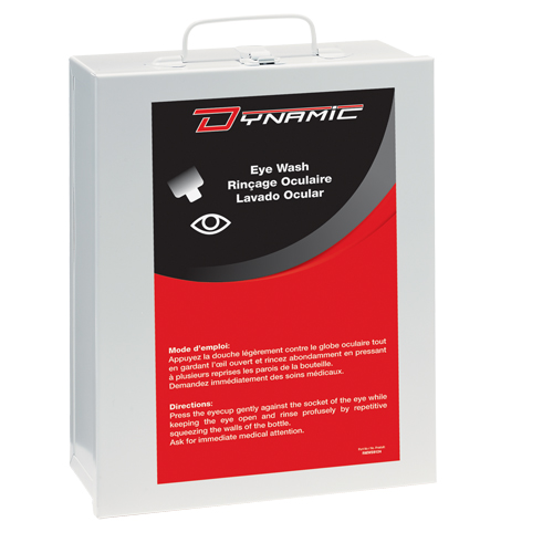 Douche oculaire avec solution isotonique Dynamic, Double SPOC Demo