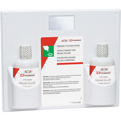 Douche oculaire avec solution isotonique Dynamic, Double SPOC Demo