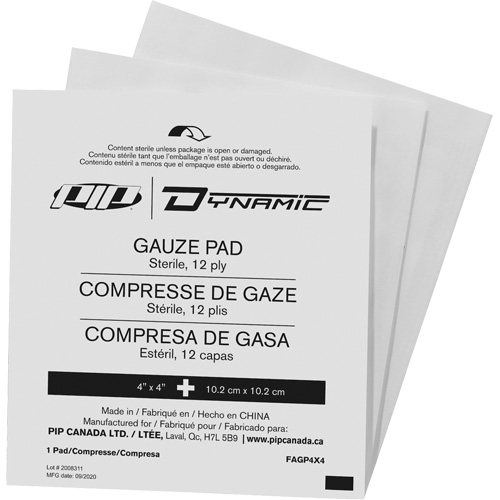 Dynamic Gauze, Pad, 4" L x 4" W, Sterile, Medical Device Class 1 SPOC Demo