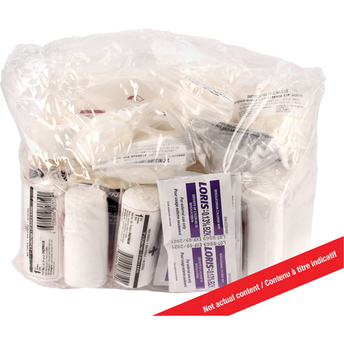 Recharge pour trousse de premiers soins Dynamic, WSIB Ontario, Classe 2 SPOC Demo