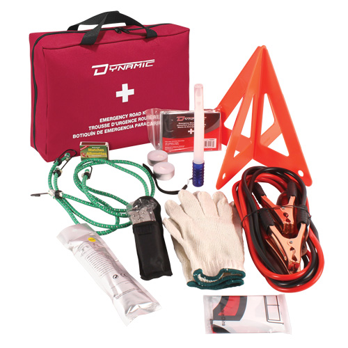Trousse de premiers soins pour urgence routi&egrave;re Dynamic, Dispositif m&eacute;dical Classe 1, Sac en nylon SPOC Demo