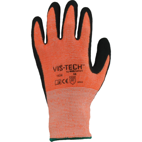 Gants r&eacute;sistant aux coupures Vis-Tech Y9294, Taille 6/T-petit, Calibre 13, Rev&ecirc;tement Polyur&eacute;thane, Enveloppe en Acier inoxydable, ANSI/ISEA 105 niveau 4 SPOC Demo