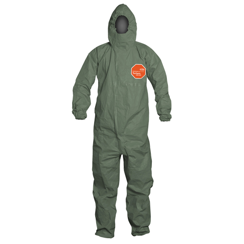 Combinaison de protection Tychem SFR 2000, Petit, Vert SPOC Demo